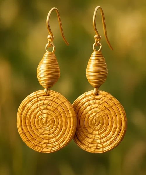 capim dourado brincos